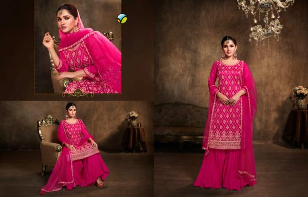 Vinay Tumbaa Raas Georgette Ready Made Party Wear Suits Collection